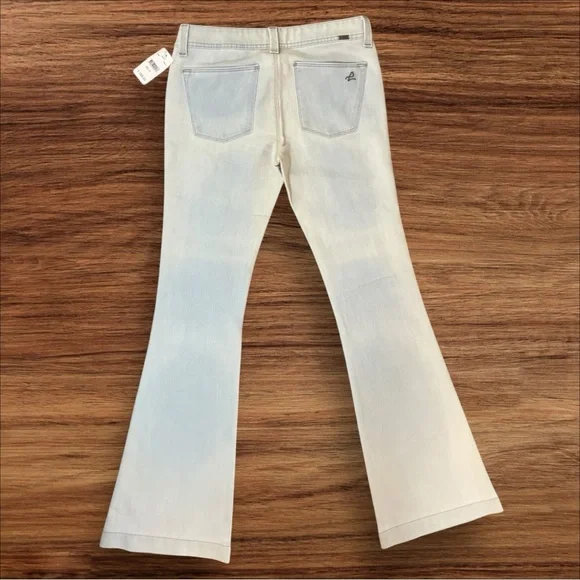 NWT DL1961 Roxy Kick Flare Light Wash Jeans - Picture 3 of 12
